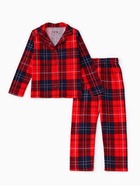 Пижама детская новогодняя: рубашка и брюки KAFTAN: Christmas, красная, рост 86-92 см - Фото 13