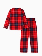 Пижама детская новогодняя: рубашка и брюки KAFTAN: Christmas, красная, рост 86-92 см - Фото 18