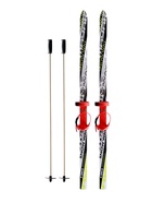 Комплект лыжный подростковый: лыжи 130 см, палки 100 см, цвета МИКС - Фото 6