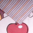Детское постельное бельё "Ёжик Топа-Топ", размер 147х107, 147х97, 60х40 - 2 шт., цвет бежевый - Фото 3