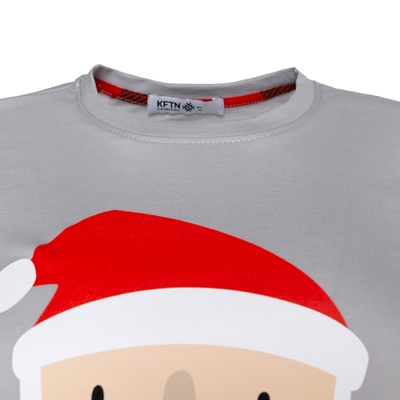 Пижама новогодняя женская (лонгслив, брюки) KAFTAN Santa, размер 40-42