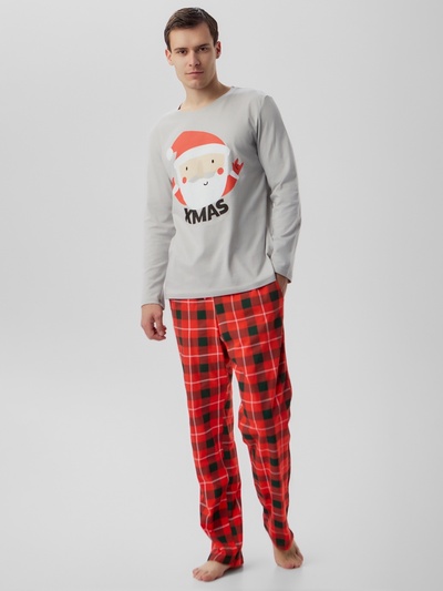 Пижама мужская KAFTAN «Santa» размер 54