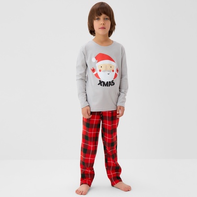 Пижама детская KAFTAN «Santa» размер 30 (98-104 см)