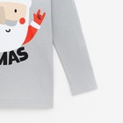 Пижама новогодняя детская: лонгслив, брюки, KAFTAN: Santa, рост 98-104 см - Фото 9