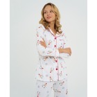 Пижама женская (рубашка и брюки) KAFTAN "Deers" размер 48-50 - фото 29783661