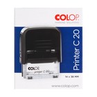 Оснастка для штампа автоматическая COLOP Printer Сompact 20, 38 x 14 мм, корпус чёрный - фото 7325118