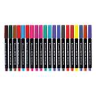 Набор капиллярных ручек 20 цветов, 0,8 мм, Luxor "Mini Fine Writer 045", пластиковая банка - Фото 2