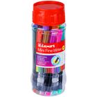 Набор капиллярных ручек 20 цветов, 0,8 мм, Luxor "Mini Fine Writer 045", пластиковая банка - Фото 6