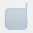 Набор кухонный «Любимый дом» варежка-прихватка 20х28см, прихватка 17х17см, 35% х/л,65% п/э - фото 23240448