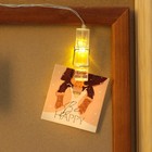 Гирлянда светодиодная с прищепками «Чудес в новом году», 1.5 м - Фото 5