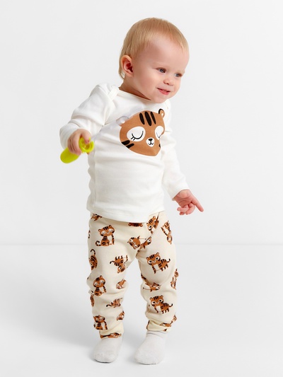 Комплект: джемпер и брюки «Крошка Я. Тигруля», рост 80-86 см