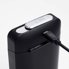 Зажигалка электронная «Тигр», с кейсом на 19 сигарет, спираль, от USB - фото 45251948