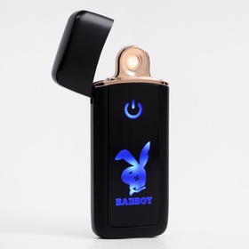 Зажигалка электронная BADBOY, USB, спираль, 3×7.3 см