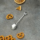 Ложка десертная из нержавеющей стали Magistro «Клевер», длина 12.5 см, цвет серебряный - Фото 6