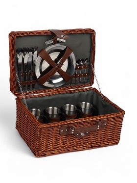 {{photo.Alt || photo.Description || 'УЦЕНКА Корзина для пикника с крышкой maclay, плетёная, 4 персоны, лоза'}}