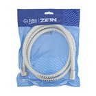 Душевой шланг ZEIN Z02PW, 150 см, с пластиковой конусообразной гайкой, ПВХ, белый, Имп/Имп - Фото 5