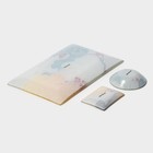 Набор для суши Доляна «Абстракция», 3 предмета: соусники 8×2 см, 8×6 см, подставка 25×15×2 см, стекло - Фото 7