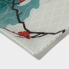 Набор для суши Доляна «Абстракция», 3 предмета: соусники 8×2 см, 8×6 см, подставка 25×15×2 см, стекло - Фото 6