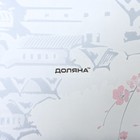 Набор для суши Доляна «Пагода», 3 предмета: соусники 8×2 см, 8×6 см, подставка 25×15×2 см, стекло - Фото 8