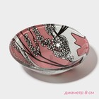 Набор для суши Доляна «Закат», 3 предмета: соусники 8×2 см, 8×6 см, подставка 25×15×2 см, стекло - Фото 5