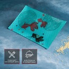 Набор для суши из стекла Доляна «Рыбы», 3 предмета: соусники 8×2 см, 8×6 см, подставка 25×15×3 см - Фото 4
