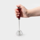 Миксер механический Доляна Color, 25 см, нержавеющая сталь, МИКС - Фото 6