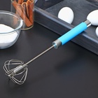 Миксер механический Доляна Color, 30 см, нержавеющая сталь, МИКС - Фото 1