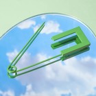 Булавка «Яркость» квадрат 7 см, цвет зелёный - Фото 2