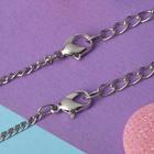 Кулоны парные "Выбражулька" неразлучники, пандочки, 40см, цветные в серебре - фото 30792772