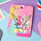 Кулоны парные "Выбражулька" неразлучники, коалы, 40 см, цветные в серебре - Фото 2