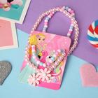 Кулоны неразлучники «Выбражулька», цветочки, 40 см, цветные - Фото 2