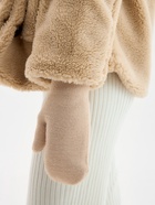 Варежки женские MINAKU «Мягкость», размер 23 см, бежевые 6981237