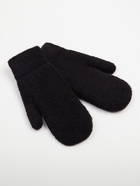 Варежки женские MINAKU «Мягкость», размер 23 см, чёрные - Фото 4