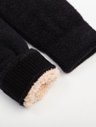 Варежки женские MINAKU «Мягкость», размер 23 см, чёрные - Фото 6