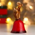 Сувенир керамика колокольчик "Оленёнок" 11х6х6 см (комплект 8 шт) - фото 22634502