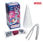 Аппликация пайетками «Чудесная ёлочка» - Фото 2