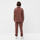 Костюм женский (джемпер, брюки) MINAKU: Casual Collection цвет шоколадный, размер 44 - Фото 5