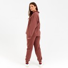 Костюм женский (джемпер, брюки) MINAKU: Casual Collection цвет шоколадный, размер 52 - Фото 5
