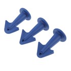 Насадки-аппликаторы для герметика ТУНДРА, для затирки швов, 6.5, 10, 13 мм, 3 шт. - Фото 1