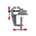 Мини-тиски алюминиевые ТУНДРА, винтовой зажим, 35 мм - Фото 2