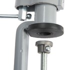 Мини-тиски алюминиевые ТУНДРА, винтовой зажим, поворотный шарнир, 75 мм - Фото 5