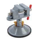 Мини-тиски алюминиевые ТУНДРА, крепление на присоске, поворотные на 180°, 35 мм - Фото 4