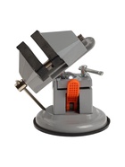 Мини-тиски алюминиевые ТУНДРА, усиленное крепление на присоске, поворотный шарнир, 75 мм - Фото 6