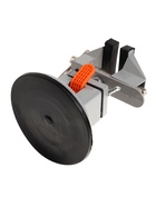 Мини-тиски алюминиевые ТУНДРА, усиленное крепление на присоске, поворотный шарнир, 75 мм - Фото 10