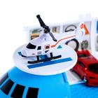 УЦЕНКА Самолёт - парковка «Авиабаза», с 4 машинками и вертолётом (помята упаковка) - Фото 2