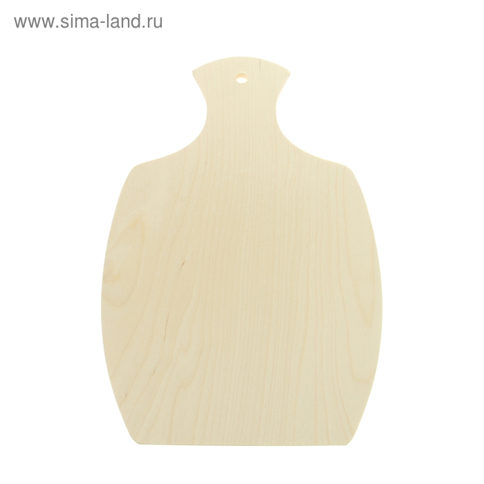 Доска разделочная деревянная 37,5х25 см "Коромысло" - Фото 1