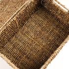 Корзина с крышкой, 32х22х15 см, водоросли - фото 21379231