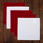 Набор махровых полотенец Этель Merry christmas 30×30 см - 5 шт., 100% хл, 340 г/м² - Фото 3