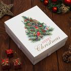 Набор махровых полотенец Этель Merry christmas 30×30 см - 5 шт., 100% хл, 340 г/м² - Фото 4