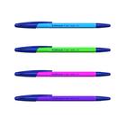 Ручка шариковая ErichKrause R-301 Neon Stick, узел 0.7 мм, чернила синие, длина письма 2000 метров, микс - Фото 2